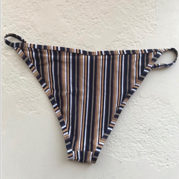 Zulu & Zephyr Stripe Bikini Bottoms - Picture 4 of 4